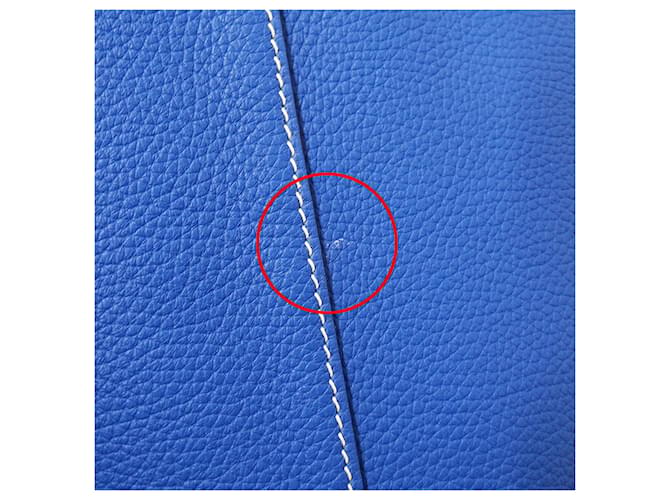 Hermès Borsa Hermes Double Sens 45 Blu Taupe - vista 12