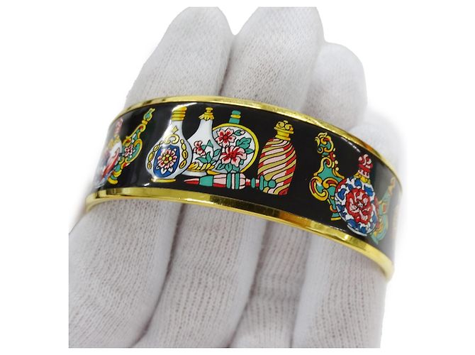 Hermès Hermes Multi-Color Bangle Black Multiple colors Golden - view 7