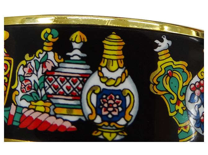 Hermès Hermes Multi-Color Bangle Black Multiple colors Golden - view 8