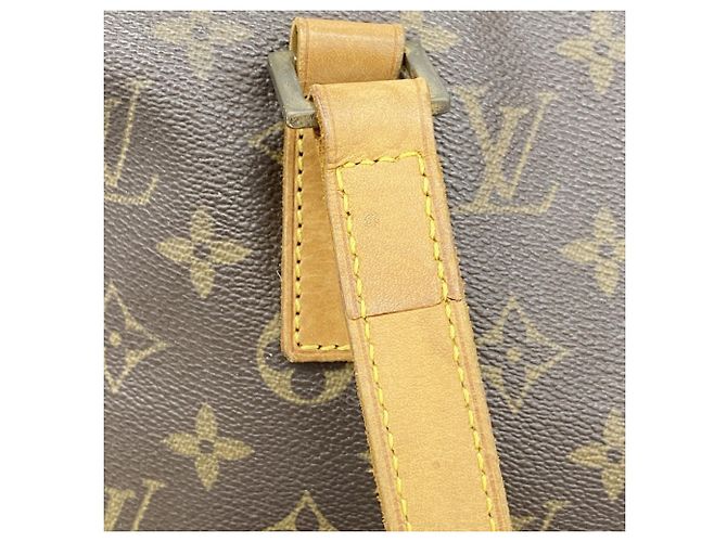 Borsa Tote Louis Vuitton Monogram Cabas Mezzo Marrone - vista 10