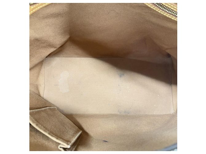 Borsa Tote Louis Vuitton Monogram Cabas Mezzo Marrone - vista 4