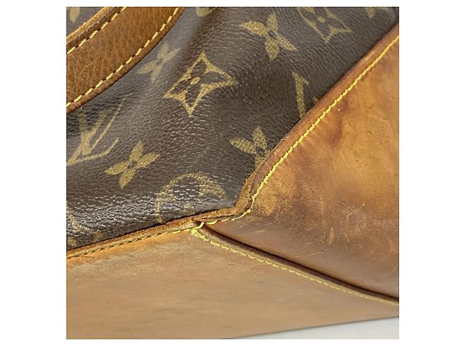 Borsa Tote Louis Vuitton Monogram Cabas Mezzo Marrone - vista 6