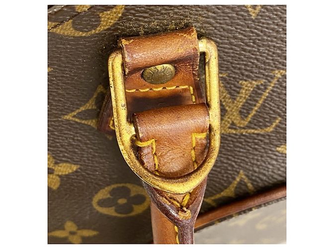 Borsa Louis Vuitton Monogram Ellipse MM Marrone - vista 11