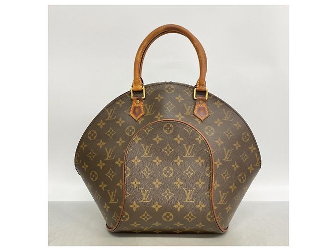 Borsa Louis Vuitton Monogram Ellipse MM Marrone - vista 12