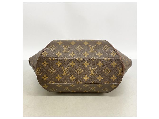 Borsa Louis Vuitton Monogram Ellipse MM Marrone - vista 3