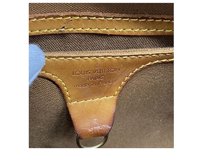Borsa Louis Vuitton Monogram Ellipse MM Marrone - vista 5