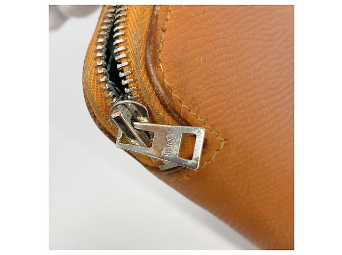 Portafoglio lungo Azap Hermès in Capucine - vista 7