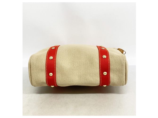 Borsa Tote Louis Vuitton Antigua Cabas MM Beige - vista 3