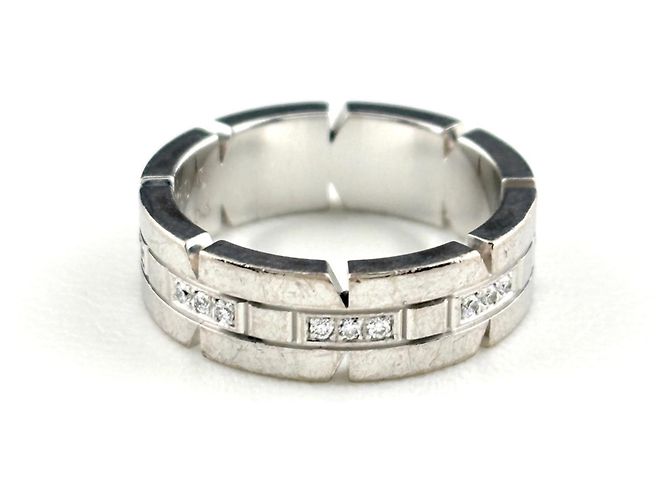 Anello Cartier Tank Française - vista 3