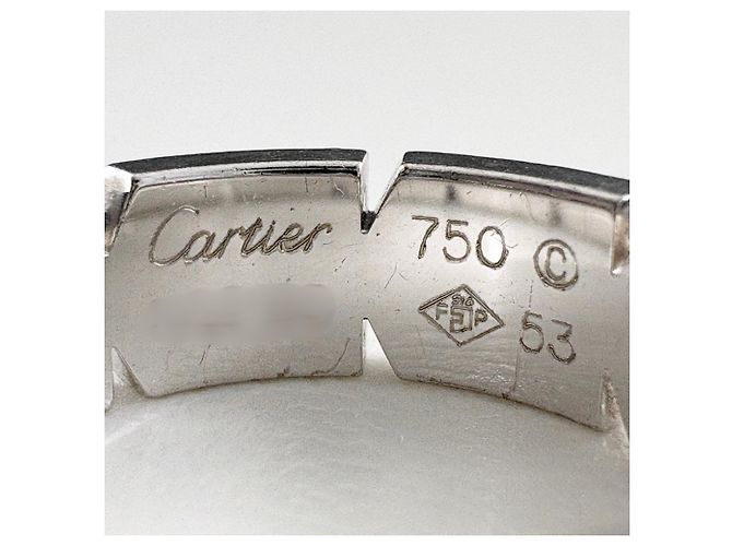 Anello Cartier Tank Française - vista 6