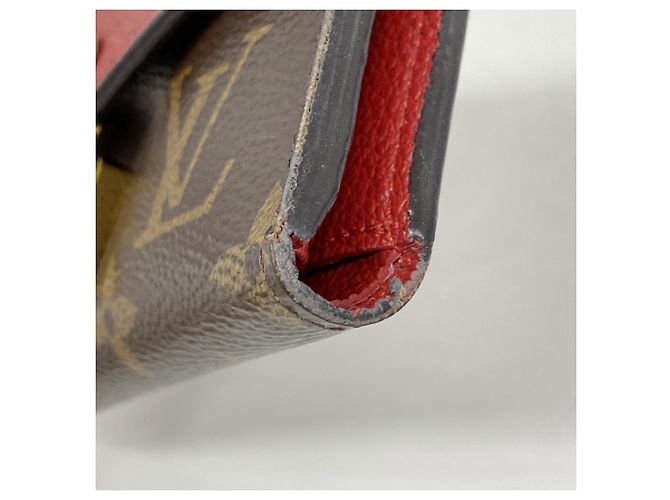 Pallas Carteira dobrável Louis Vuitton em Cerise Fuschia - vista 5