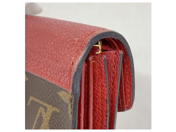 Pallas Carteira dobrável Louis Vuitton em Cerise Fuschia - vista 6