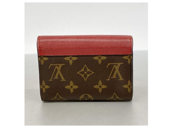 Pallas Carteira dobrável Louis Vuitton em Cerise Fuschia - vista 8