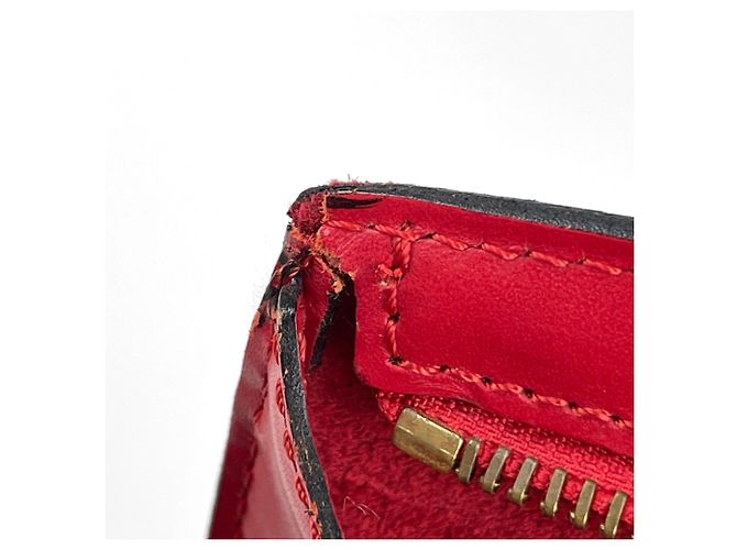 Borsa Shopping Saint Jacques Louis Vuitton Rosso - vista 10
