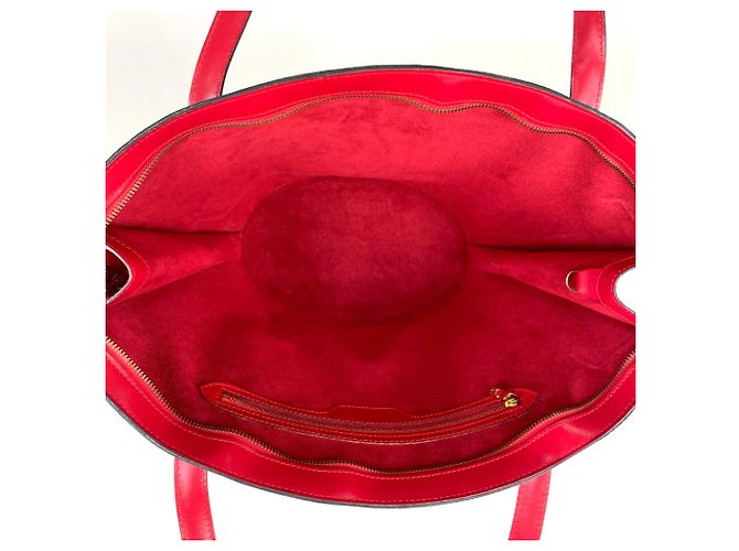 Borsa Shopping Saint Jacques Louis Vuitton Rosso - vista 12