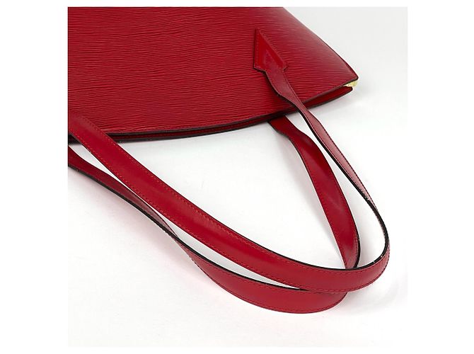 Borsa Shopping Saint Jacques Louis Vuitton Rosso - vista 9