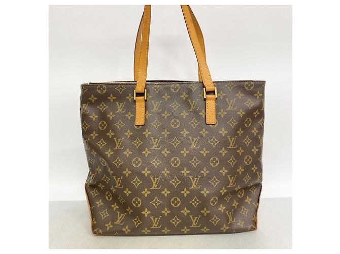 Borsa Tote Cabas Mezzo Monogram Louis Vuitton Marrone - vista 11