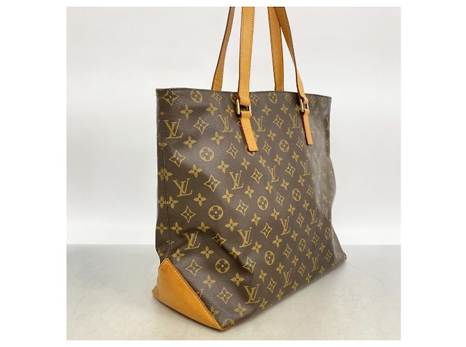 Borsa Tote Cabas Mezzo Monogram Louis Vuitton Marrone - vista 2