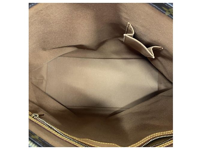 Borsa Tote Cabas Mezzo Monogram Louis Vuitton Marrone - vista 4