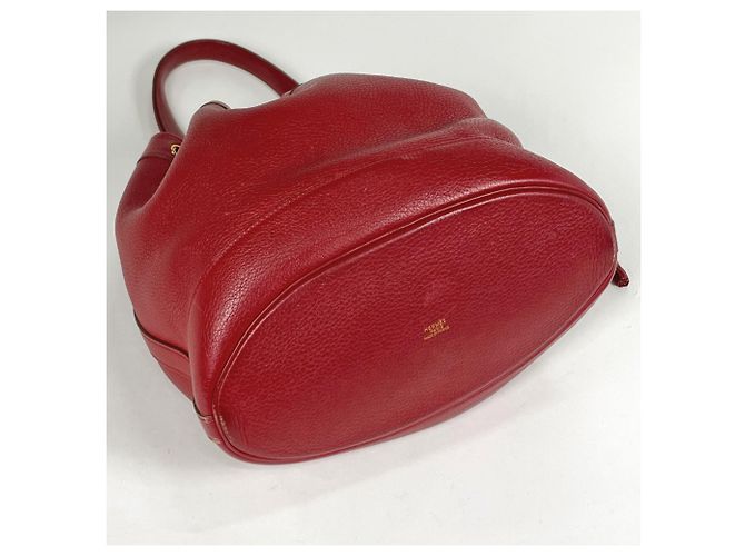 Hermès Borsa a tracolla con coulisse Hermes Market GM Rosso - vista 2