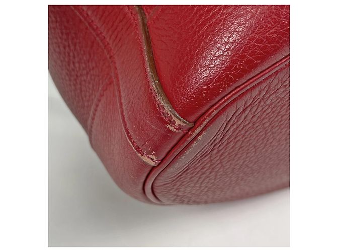 Hermès Borsa a tracolla con coulisse Hermes Market GM Rosso - vista 3
