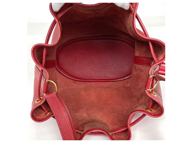 Hermès Borsa a tracolla con coulisse Hermes Market GM Rosso - vista 9