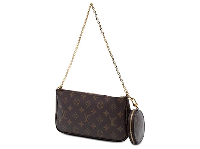 Louis Vuitton Marrone Monogram Multi Pochette Accessoires - vista 2