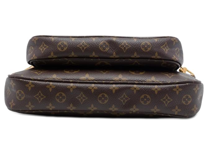 Louis Vuitton Marrone Monogram Multi Pochette Accessoires - vista 3