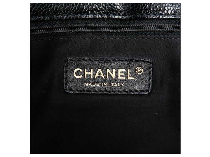 Tote Grand Shopping in Caviar Nero Chanel - vista 5