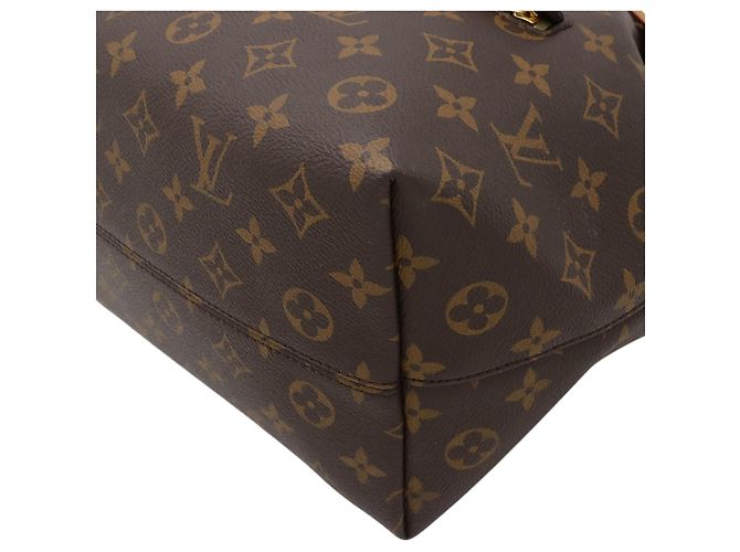 Louis Vuitton Marrone Monogram Montsouris NM PM - vista 3