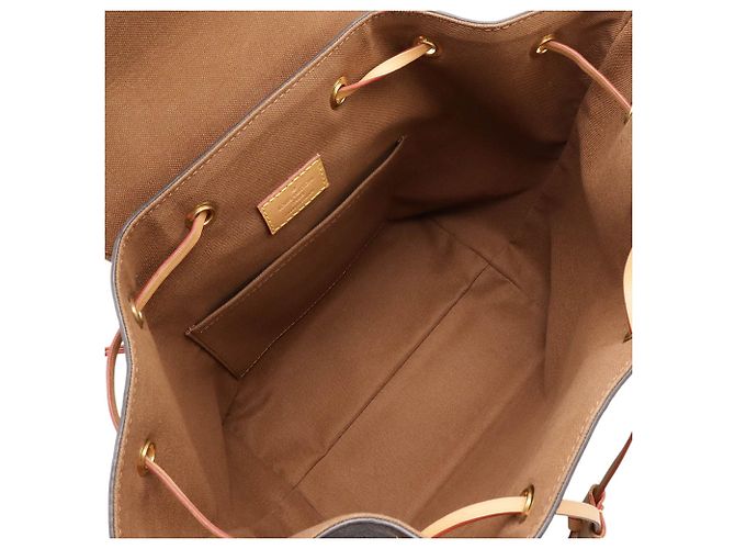 Louis Vuitton Marrone Monogram Montsouris NM PM - vista 4