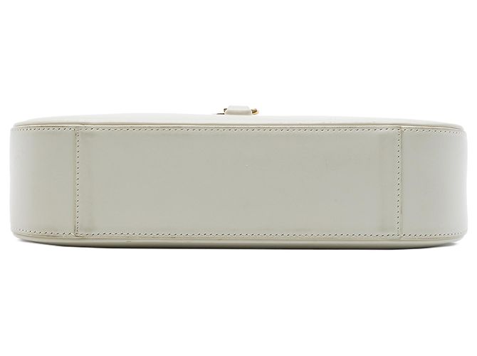 Saint Laurent Le 5 a 7 in pelle liscia bianca Bianco - vista 3
