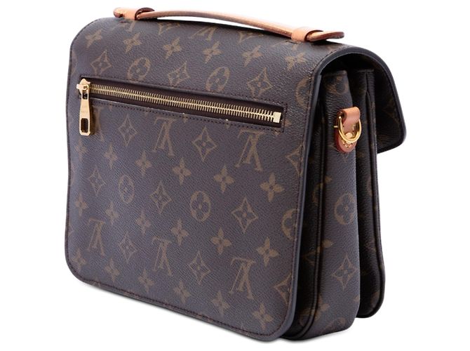 Louis Vuitton Pochette Metis Marrone Monogram - vista 2