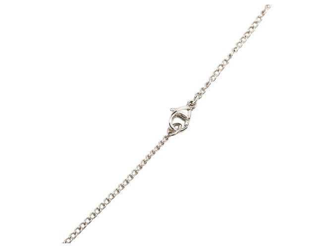 Collana con pendente Chanel Silver CC Brass Tree Argento - vista 5