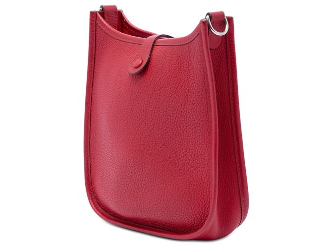 Hermès Red Clemence Evelyne I 16 Amazone Rosso Bordò - vista 2