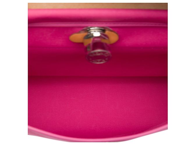 Hermès Pink Toile Herbag Zip 31 Rosa - vista 4
