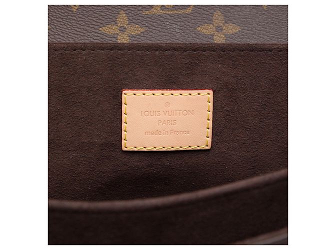 Louis Vuitton Marrón Monogram Pochette Metis Castaño - vista 5