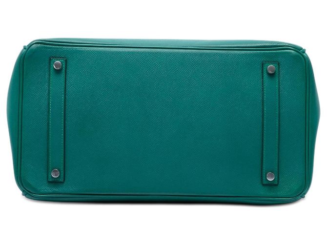 Hermès Green Epsom Birkin Retourne 35 Verde Verde scuro - vista 3