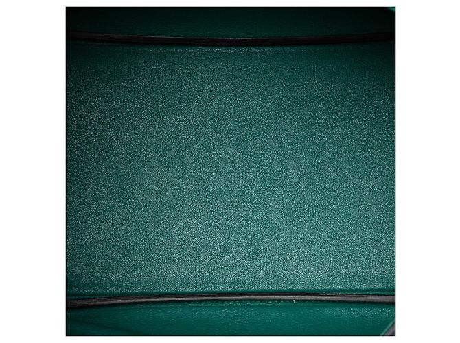 Hermès Green Epsom Birkin Retourne 35 Verde Verde scuro - vista 4