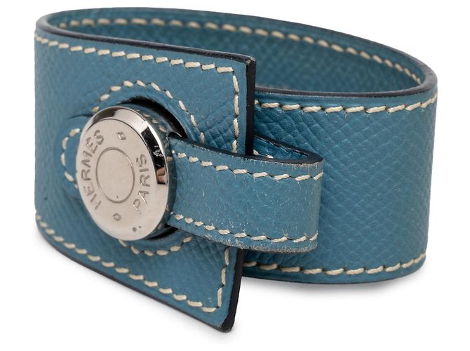 Bracciale Dogon Hermès Blu Courchevel Blu chiaro - vista 2