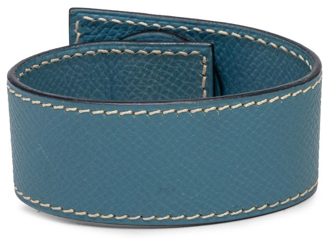 Bracciale Dogon Hermès Blu Courchevel Blu chiaro - vista 3