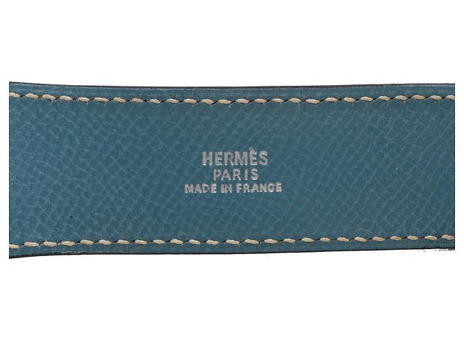 Bracciale Dogon Hermès Blu Courchevel Blu chiaro - vista 4