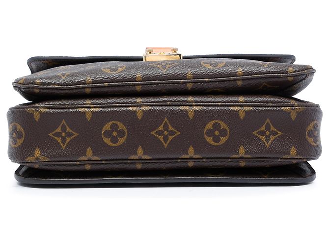Louis Vuitton Marrone Monogram Pochette Metis - vista 3