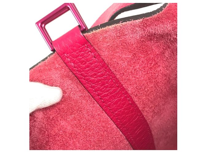 Hermès Hermes Picotin Lock PM 18 Handtasche Pink - Ansicht 12