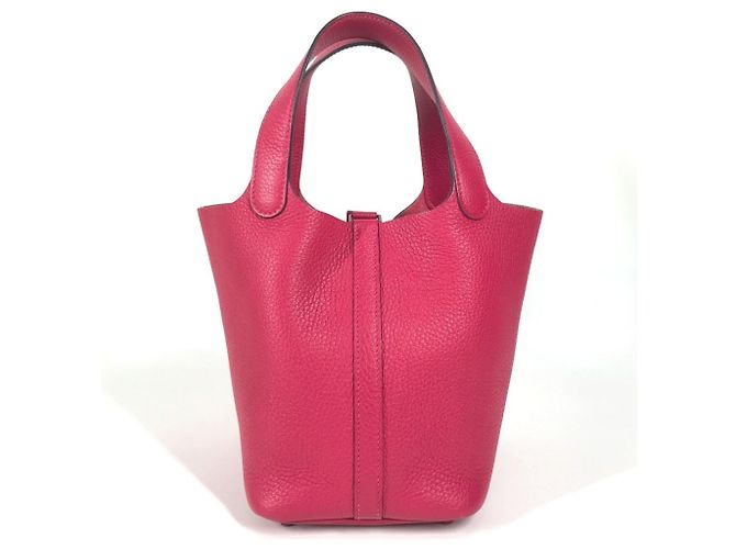 Hermès Hermes Picotin Lock PM 18 Handtasche Pink - Ansicht 2