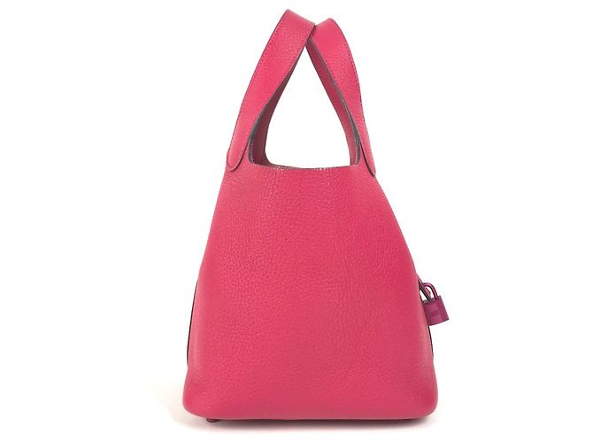 Hermès Hermes Picotin Lock PM 18 Handtasche Pink - Ansicht 4