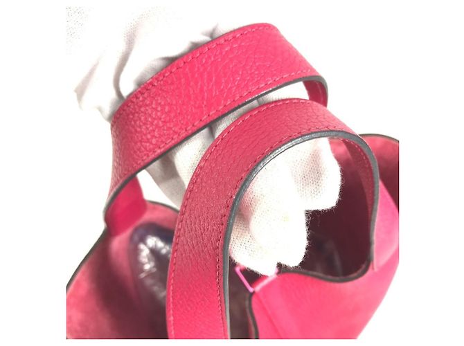 Hermès Hermes Picotin Lock PM 18 Handtasche Pink - Ansicht 8