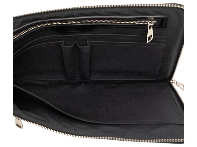 Louis Vuitton Poche Documents Portfolio in Damier Graphite nero - vista 4