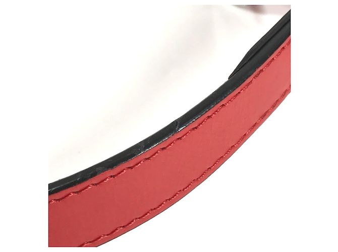Borsa Danube PM in pelle Epi Louis Vuitton x Supreme Collaborazione Bianco Rosso - vista 17