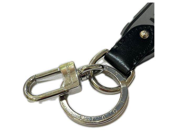 Louis Vuitton Monogram Eclipse Capital LV Keychain Brown - view 4